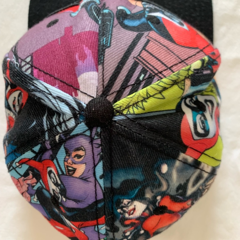Harley Quinn Sublimation Print SnapBack Cap - Picture 4 of 9